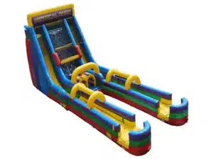 Vertical Rush Double Water Slip and Slide